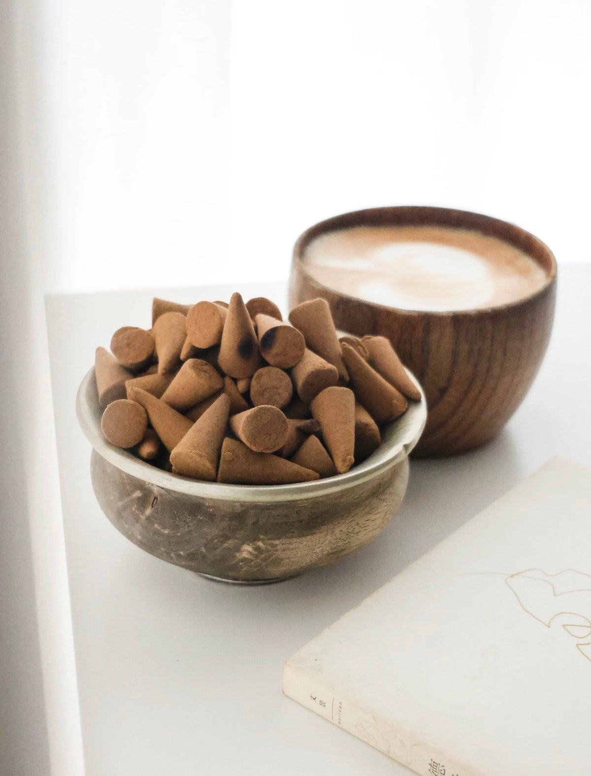 Tibetan Monastic Cypress Cloud Incense Cones | Dazang Monastery Heritage