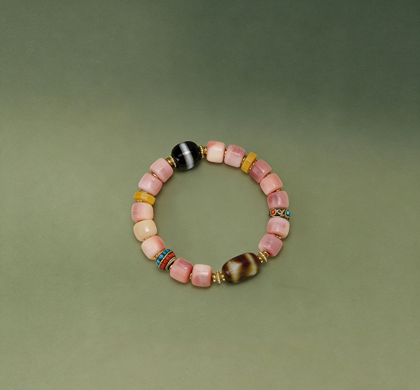 Yak Bone Talisman Bracelet  Protection · Fortune · Grounded Energy