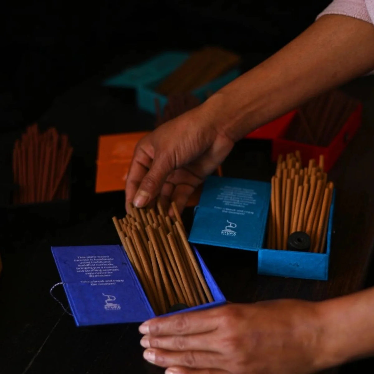Himalayan Incense Box – Stupa Incense Nepal (Sandalwood | Na Swa | Austha Suganda)