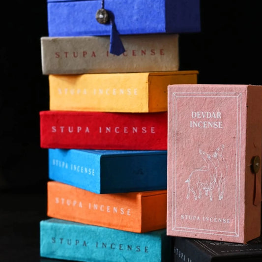 Himalayan Incense Box – Stupa Incense Nepal (Sandalwood | Na Swa | Austha Suganda)