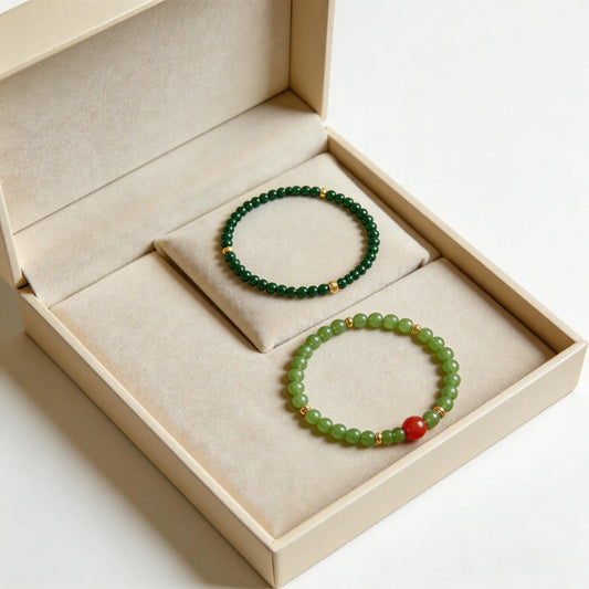 Natural Agate Beaded Bracelet, New Elegant Style Bracelet, Niche Fashion Versatile Wristband